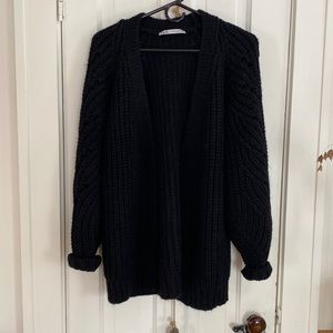 Zara chunky knit cardigan